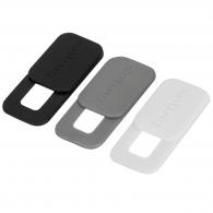 Targus AWH025GL accesorio para cámara web Tapa para webcam Negro, Gris, Blanco