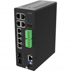 Axis 02621-001 switch Gestionado 10G Ethernet (100/1000/10000) Energía sobre Ethernet (PoE) Negro