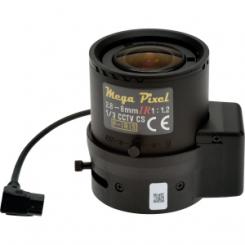 Axis 5800-671 lente de cámara videocámara Objetivo estándar Negro, Transparente