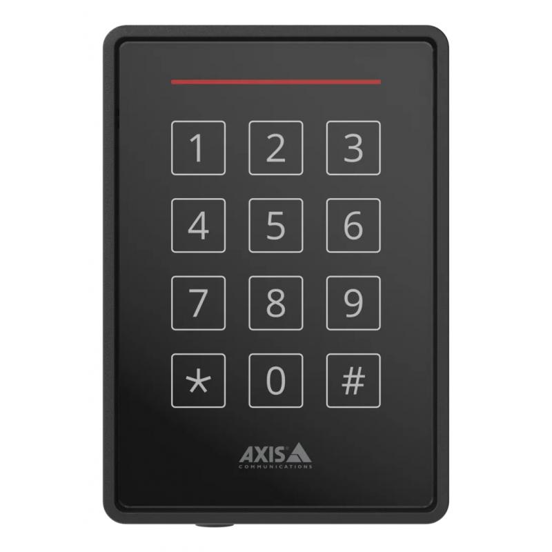 axis-a4131-e-lector-basico-de-control-de-acceso-negro