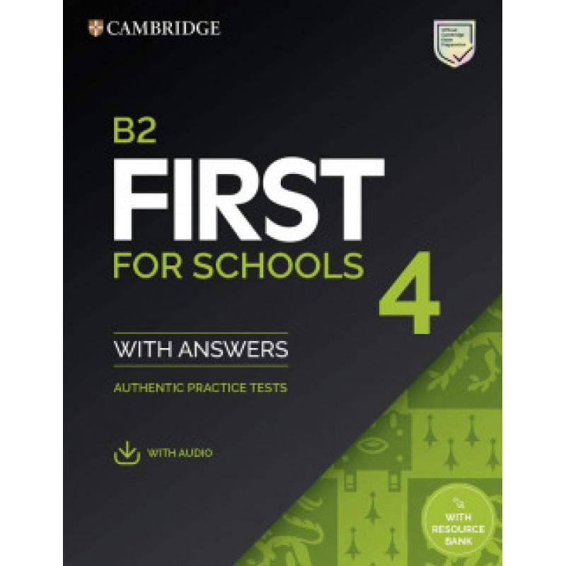 b2-first-for-schools-4-students-book-with-answers-with-audio-with-resource-bank-cambridge
