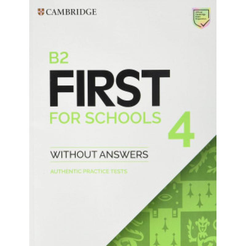 b2-first-for-schools-4-students-book-without-answers-cambridge