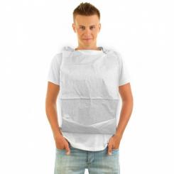 Babero Adulto con bolsillo papel texturizado plastificado pack de 125 unidades