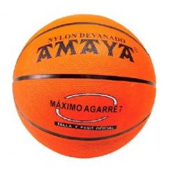 Balón AMAYA de basket caucho naranja n 6