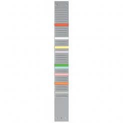 Banda planning NOBO 3mm 40 ranuras