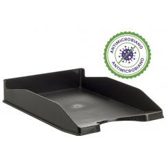 Bandeja antimicrobiana Steritouch® Archivo 2000 A4 y folio 345x255x60 mm negro