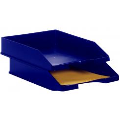 Bandeja Archivo 2000 apilable 3 posiciones A4 y folio 350x255x65 mm azul