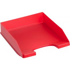 Bandeja Archivo 2000 apilable 3 posiciones A4 y folio 350x255x65 mm rojo
