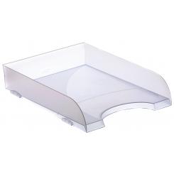 Bandeja Archivo 2000 apilable A4 y folio 345x250x65 mm cristal traslúcido