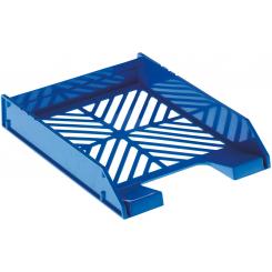 Bandeja Archivo 2000 apilable  rejilla A4 y FOLIO 340x260x60 mm azul