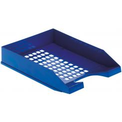 Bandeja Archivo 2000 REJILLA APILABLE 4 POSICIONES A4 y folio 345x255x65 mm azul