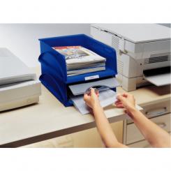 Bandeja gran capacidad LEITZ Sorty A4, azul