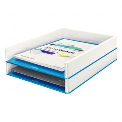 Bandeja LEITZ WOW DUAL, azul/blanco