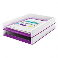 Bandeja LEITZ WOW DUAL, violeta/blanco