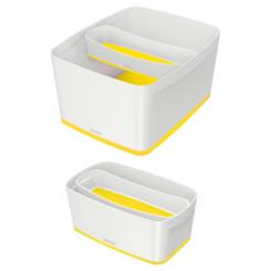 Bandeja organizadora LEITZ MyBox WOW, amarillo/blanco