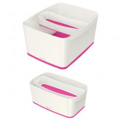 Bandeja organizadora LEITZ MyBox WOW, fucsia/blanco