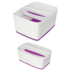 Bandeja organizadora LEITZ MyBox WOW, violeta/blanco