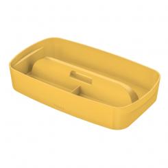 Bandeja organizadora pequeña con asa LEITZ MyBox Cosy, amarilla