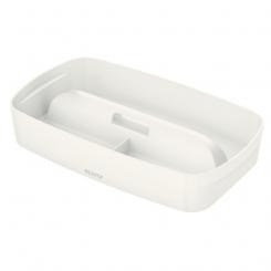 Bandeja organizadora pequeña con asa LEITZ MyBox WOW, blanco