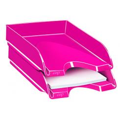 Bandeja Sobremesa CEP Plastico Rosa 257X348X66 mm