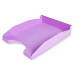 Bandeja sobremesa plastico Q-CONNECT lavanda opaco 240x70x340 mm