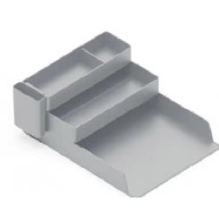 Bandeja Sobremesa plástico Q-CONNECT Organizador de Escritorio Con 4 Departamentos color gris