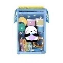 Bandolera Jovi Multiuse Bag My Arts&Crafts Mochila Panda (4X Tempera 35Ml, 1X Pincel, 2X Esponja Con Formas, 4X Plastilina 50Gr, 3X Molde Y Mantel Actividades)