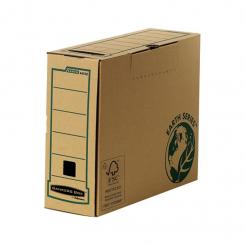 BANKERS BOX Caja de archivo definitivo A4 100mm con montaje manual FSC