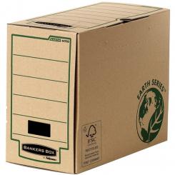 BANKERS BOX Caja de archivo definitivo A4 150mm con montaje manual FSC