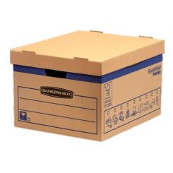 BANKERS BOX Caja de mudanza con montaje automático 37L (333x285x390mm) Prime muy Resistente FSC