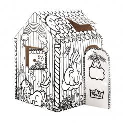 BANKERS BOX Casita de cartón para jugar Unicornios FSC