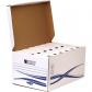 BANKERS BOX Contenedor de archivo resistente con tapa fija FSC 10 unidades