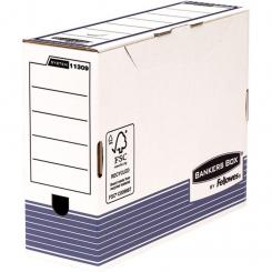 BANKERS BOX Pack de 10 Cajas de archivo definitivo A4+ 100mm Azul FSC