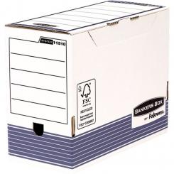BANKERS BOX Pack de 10 Cajas de archivo definitivo A4+ 150mm Azul FSC