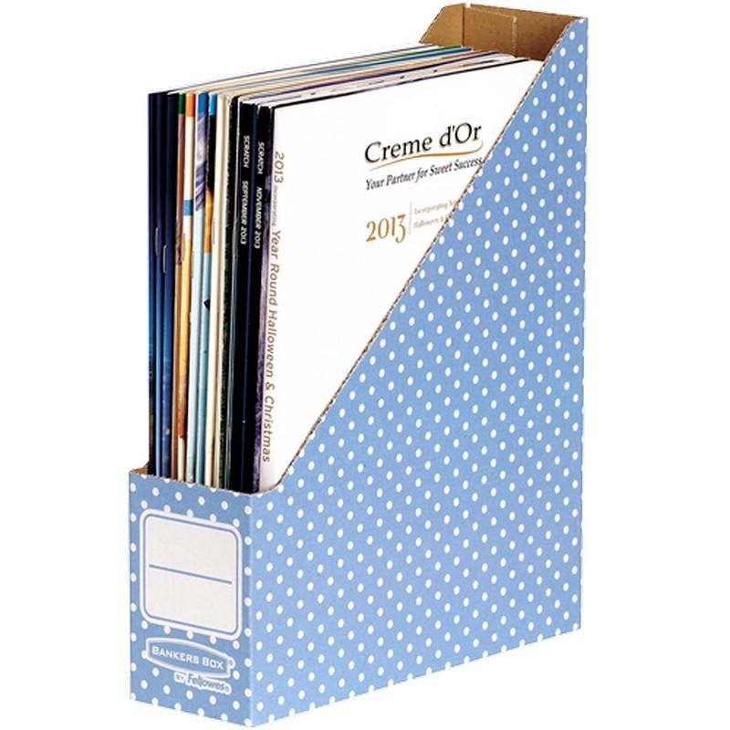 bankers-box-pack-de-10-revisteros-azul-blanco