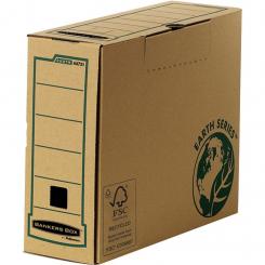 BANKERS BOX Pack de 20 Cajas de archivo definitivo A4+ 100mm Marrón con montaje manual FSC