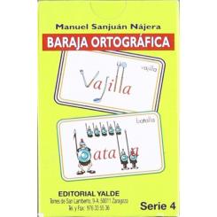 Baraja Ortografica 4.(5-12 Años) 33 Cartas, Ed. YALDE