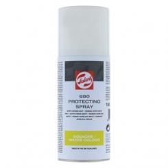 Barniz protector acuarela y gouache Talens, spray 150 ml, n. 680