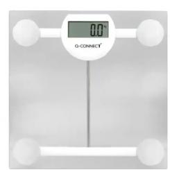 Bascula Baño Q-CONNECT Digital Con Pantalla LCD Precision 100 gr capacidad de 5 Kg A 180 Kg 300X300X22mm