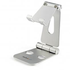 StarTech.com Base para Móvil y Tablet - Soporte Plegable Universal para Dispositivos Móviles - Base Plegable Ergonómica Portátil para Sobremesa, para Dispositivos de 4 a 13 Pulgadas