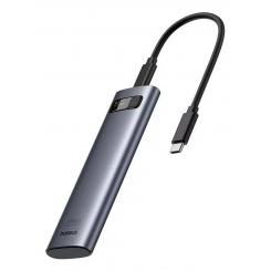 Baseus B00760600811-01 caja para disco duro externo Caja externa para unidad de estado sólido (SSD) Gris M.2