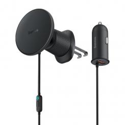 Baseus C40141000111-01 soporte Soporte activo para teléfono móvil Teléfono móvil/smartphone Negro
