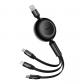 baseus-camj010101-cable-usb-usb-20-11-m-usb-a-usb-c-micro-usb-b-lightning-048-gbit-s-66-w-negro