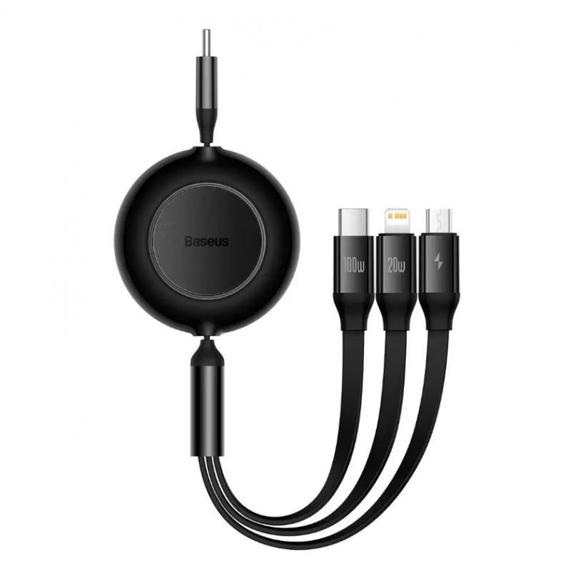 baseus-camj010201-cable-usb-usb-32-gen-1-31-gen-1-11-m-usb-c-usb-c-micro-usb-a-lightning-negro