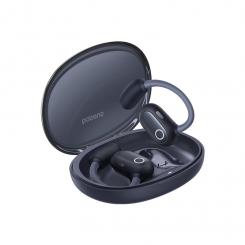 Baseus Eli Sport 1 Auriculares Inalámbrico gancho de oreja Llamadas/Música USB Tipo C Bluetooth Negro