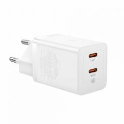 Baseus GaN5 Pro 40W Universal Blanco Corriente alterna Carga rápida Interior