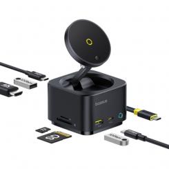 Baseus MagPro Series II USB Tipo C 10000 Mbit/s Negro