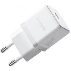 Baseus P10111602213-00 cargador de dispositivo móvil Universal Blanco Corriente alterna Carga rápida Interior