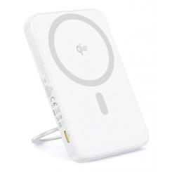 Baseus PicoGo 5000 mAh Cargador inalámbrico Blanco