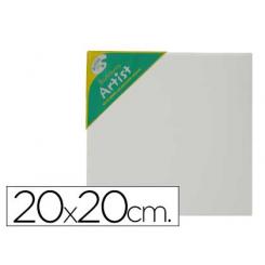 Bastidor Artist Lienzo grapado Trasero Algodon 100% 20X20 cm